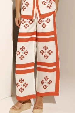 Zoe Kratzmann Pants|Breeze Pant - Tamarillo Scarf