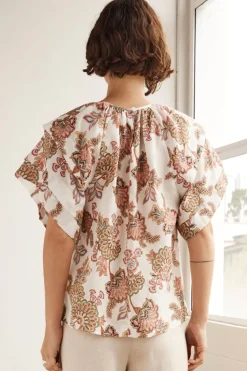 Zoe Kratzmann Tops|Flout Top - K'gari Cream