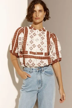 Zoe Kratzmann Tops|Gleam Top - Scarf