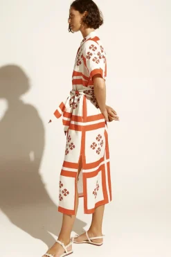 Zoe Kratzmann Dresses|Globe Dress - Tamarillo Scarf