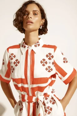 Zoe Kratzmann Dresses|Globe Dress - Tamarillo Scarf