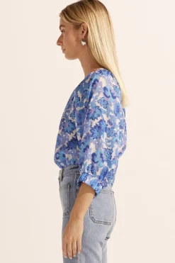 Zoe Kratzmann Tops|Imbue Top - Pacific Floral