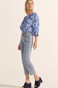 Zoe Kratzmann Tops|Imbue Top - Pacific Floral