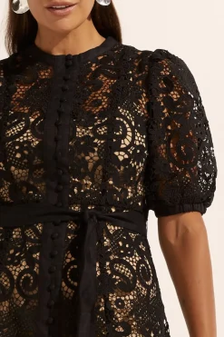 Zoe Kratzmann Dresses|Lyric Lace Dress - Black