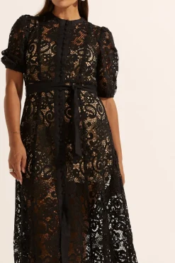 Zoe Kratzmann Dresses|Lyric Lace Dress - Black