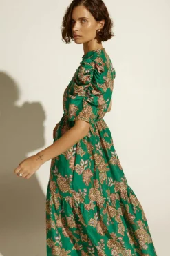 Zoe Kratzmann Dresses|Opus Dress - K'gari Palm Green