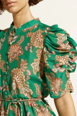 Zoe Kratzmann Dresses|Opus Dress - K'gari Palm Green