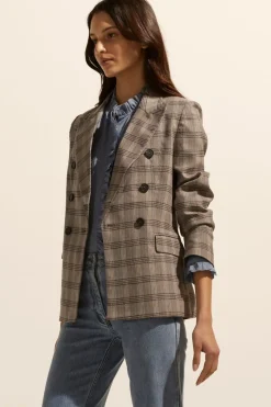 Zoe Kratzmann Jackets & Coats|Spurt Jacket - Mousse Check