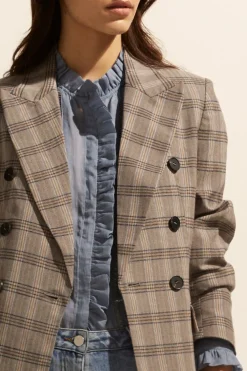 Zoe Kratzmann Jackets & Coats|Spurt Jacket - Mousse Check